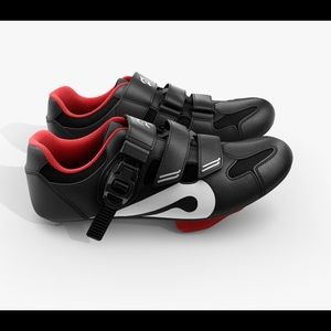 Women Peloton cycling shoes worn once
